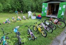 Sommarlovskul med Fritidsbanken i Lomtjärnsparken