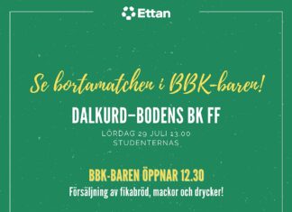 Se bortamatchen i BBK-baren!