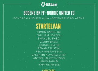 Startelvan mot Nordic United FC