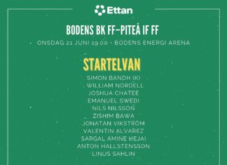 Startelvan mot Piteå IF FF