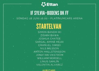 Startelvan mot IF Sylvia