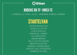Startelvan mot Umeå FC