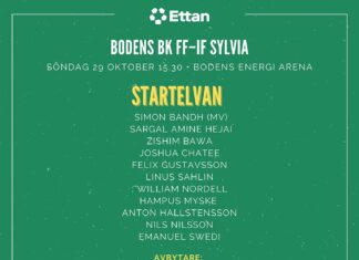 Startelvan mot IF Sylvia