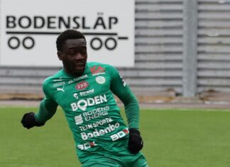 Emanuel Swedi målskytt i Morgondagens stjärnor.