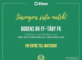 Sista seriematchen 2023!