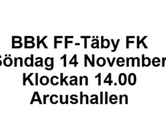 Matchen flyttad till Arcushallen