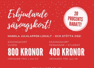 Handla julklappen lokalt – och stötta oss!