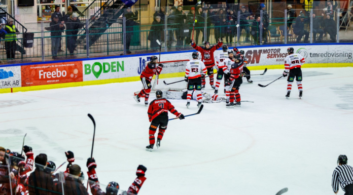 Seger & 5 av 6 poäng! “grinigt och hett ute på isen” – Boden Hockey