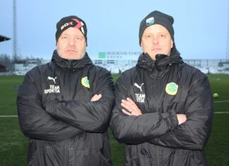 Tränarparet trivs tillsammans