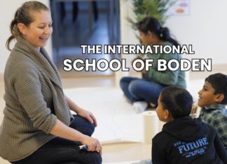 Första eleverna i Bodens internationella skola