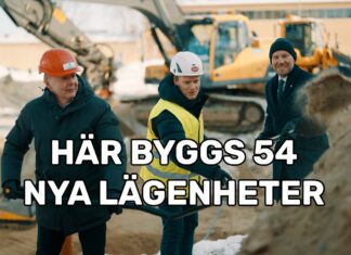 Byggstart för fler bostäder i Boden