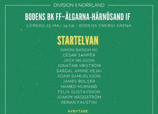 Startelvan mot Älgarna-Härnösand