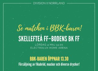 Se matchen mot Skellefteå i BBK-baren!