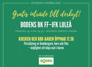 Gratis inträde till derbyt!