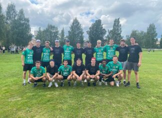 BBK och Boden Hockey i brännbollskamp