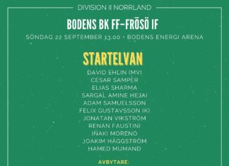 Startelvan mot Frösö IF