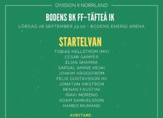 Startelvan mot Täfteå IK