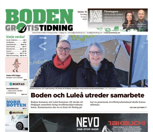 Boden Gratistidning (vecka 10, 2026)