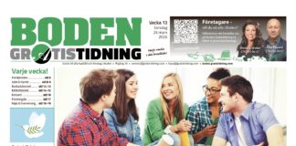 Boden Gratistidning (vecka 13, 2026)