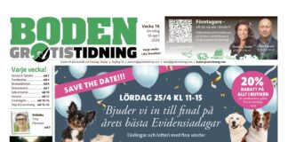 Boden Gratistidning (vecka 16, 2026)