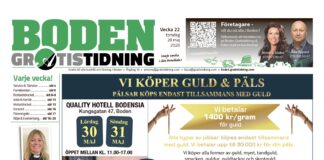 Boden Gratistidning (vecka 22, 2026)