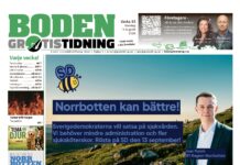 Boden Gratistidning (vecka 33, 2026)