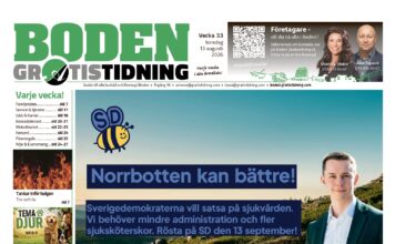 Boden Gratistidning (vecka 33, 2026)