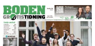 Boden Gratistidning (vecka 38, 2026)