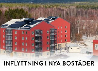 Titta in i nybyggda husen i Boden