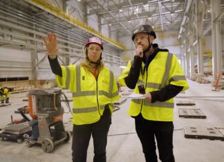 Vi besöker nya jätteanläggningen för vätgas i Boden