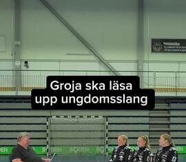 Boden Handbolls sportchef läser upp ungdomsslang!