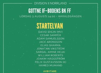 Startelvan mot Gottne IF