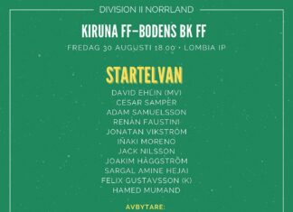 Startelvan mot Kiruna FF