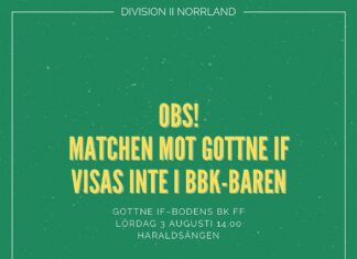 Derbyt visas inte i BBK-baren