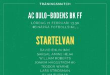 Startelvan mot AC Oulo