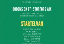 Startelvan mot Storfors AIK