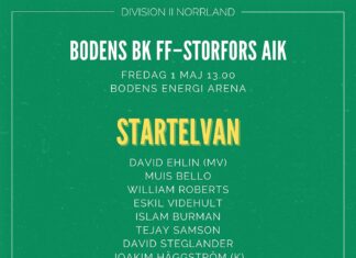 Startelvan mot Storfors AIK