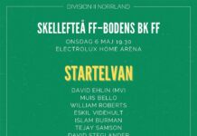 Startelvan mot Skellefteå FF