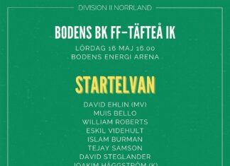 Startelvan mot Täfteå IK