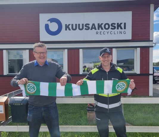 Kusakoski Recycling AB är tillbaka som samarbetspartner