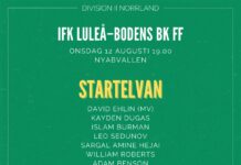 Startelvan mot IFK LuleĂĄ