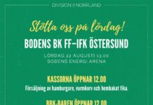 Hemmamatch på lördag!