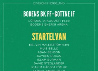 Startelvan mot Gottne IF