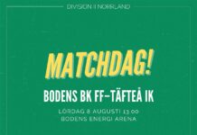 Matchguide: BBK FF–Täfteå IK