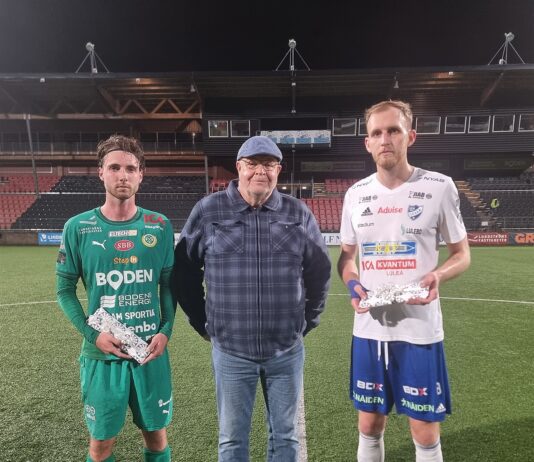 Lundström i Boden AB matchvärd i derbyt mot IFK Luleå