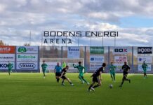 Trist eftermiddag på Bodens Energi Arena