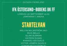 Startelvan mot IFK Östersund