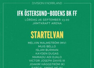 Startelvan mot IFK Östersund