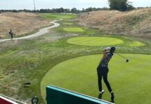 Hugo Townsend från Boden spelade Open de France i Paris