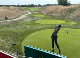 Hugo Townsend från Boden spelade Open de France i Paris